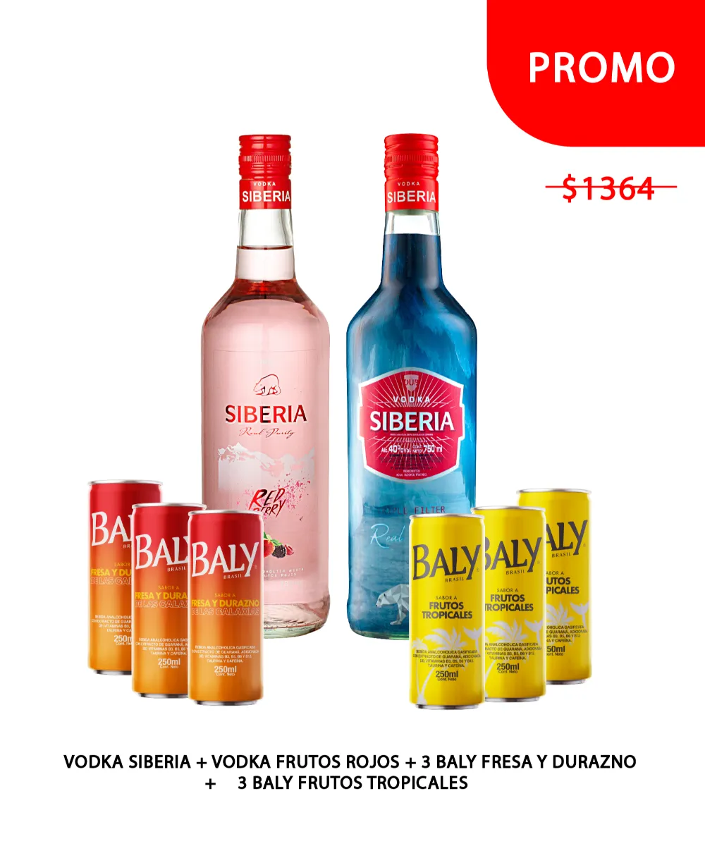 PROMO BALY + SIBERIA